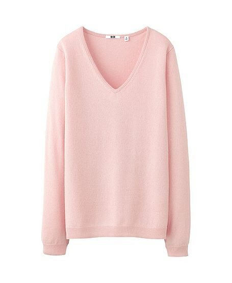 Uniqlo V-Neck Cashmere Sweater