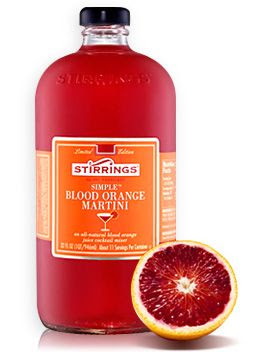 Stirrings Cocktail Mixer - Blood Orange Martini