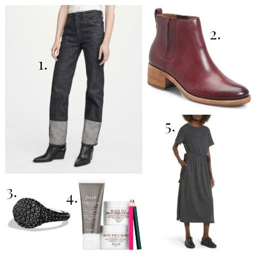 Rag and Bone Jeans - Kork-Ease Boots - David Yurman Ring - Fresh Face Masks - Lush Dress